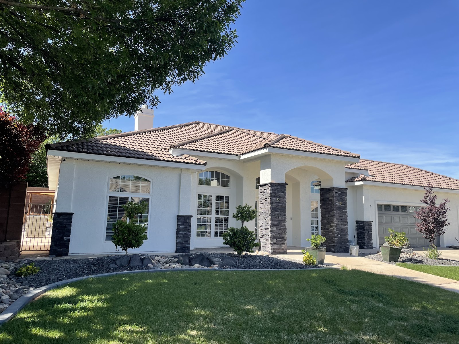 Finished exterior repaint in St. George